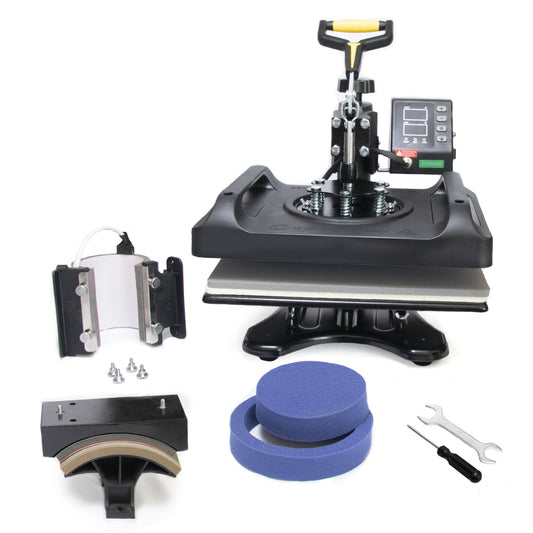 Estampadora sublimadora plancha multifunción 5 en 1